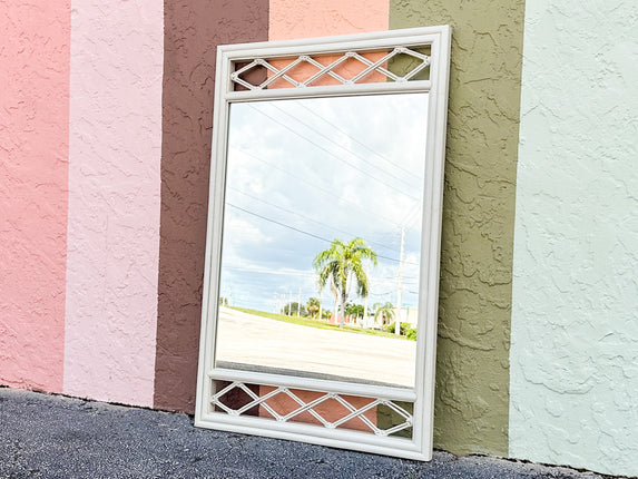 Ficks Reed Rattan Mirror