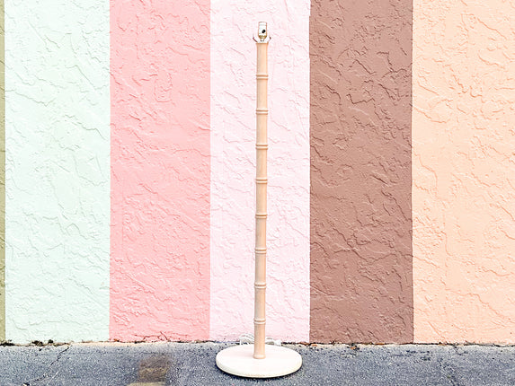Faux Bamboo Floor Lamp