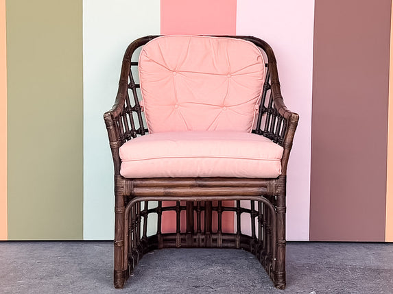 Brown Jordan Rattan Lounge Chair