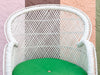 Cute Painted Buri Rattan Chair