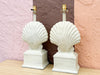 Pair of Coastal Classic Shell Lamps