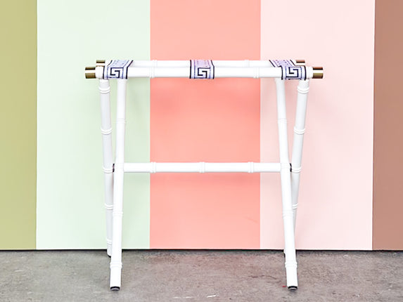 Faux Bamboo Luggage Rack - Sarah