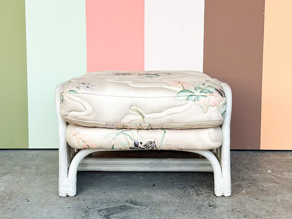 Ficks Reed Rattan Ottoman