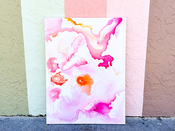 Kips Bay Show House Aquatic Underworld Mixed Media Original Art