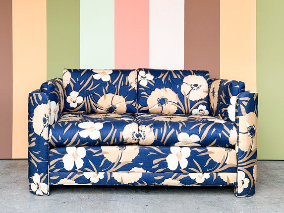 Fab Floral Upholstered Loveseat
