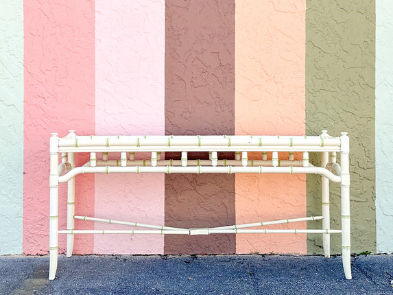 Thomasville Faux Bamboo Console