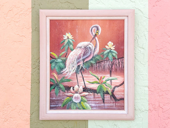 Fab Flamingo Signed Art