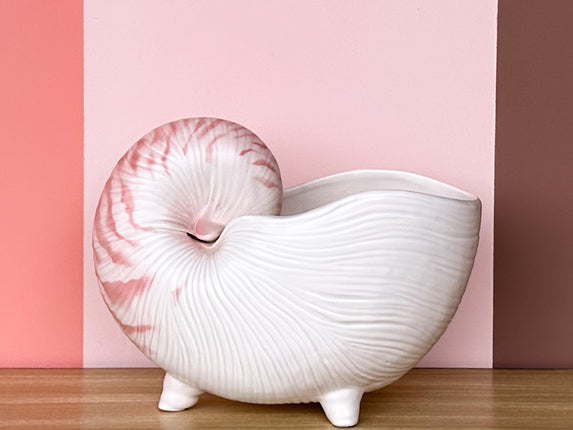 Fitz and Floyd Shell Cachepot