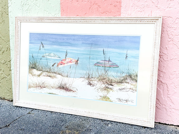 Beach Umbrellas by Jennifer Ardolino