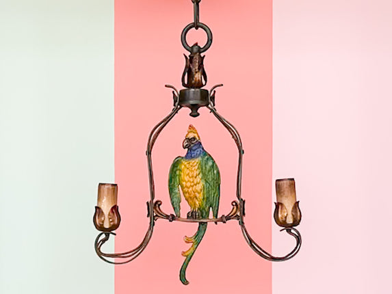 Cute Metal Bird Chandelier