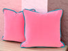 Kips Bay Show House Pair of Hot Pink Pillows