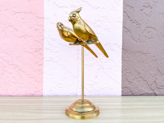Tropical Brass Love Birds