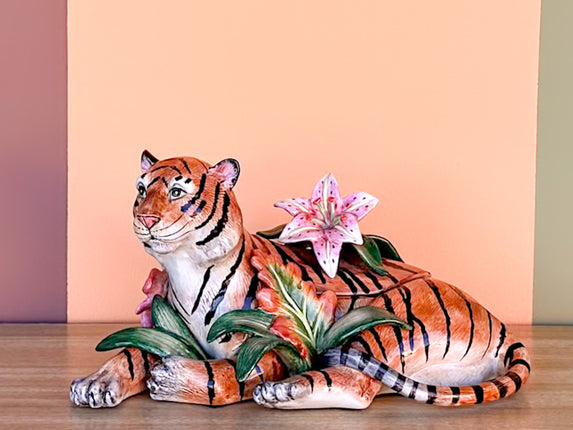 Fitz and Floyd Cheetah Dish