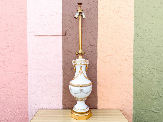 Giant Swag Urn Lamp