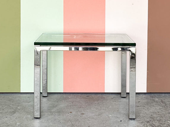 MCM Chrome Side Table
