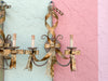 Pair of Currey and Company Regency Bow Wall Sconces