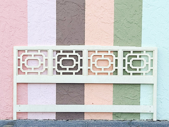 Fretwork King Headboard