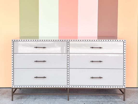 Modern Nailhead Dresser