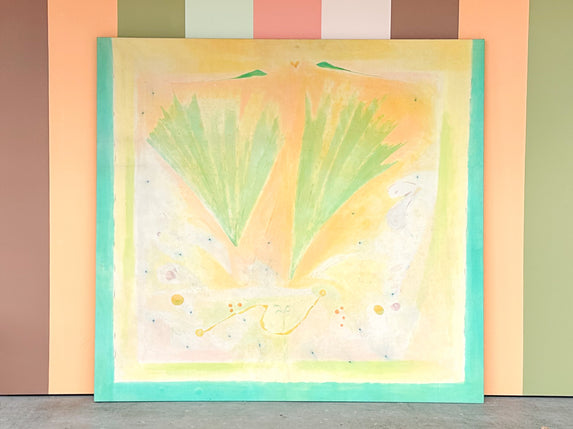 Tropical Palm Beach Original Art
