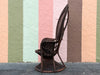 Fiddlehead and Cane Peacock Chair