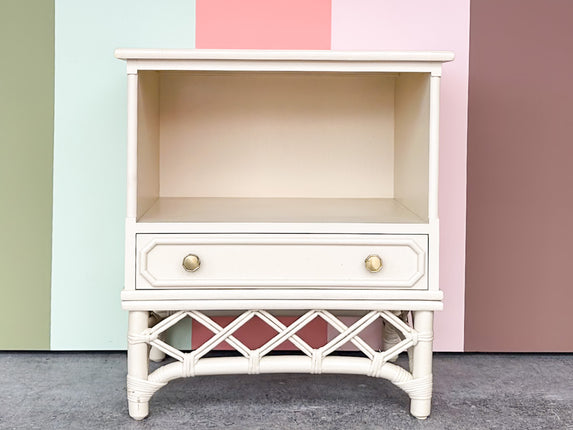 Ficks Reed Faux Bamboo Nightstand