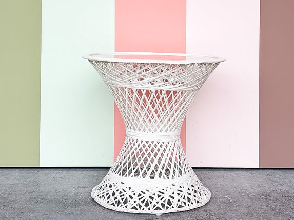 Webspun Outdoor Side Table