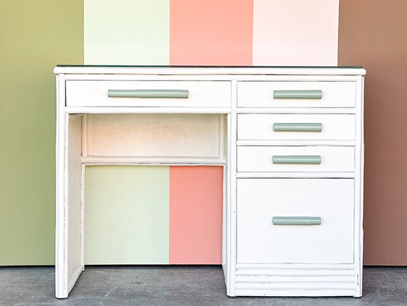 Adorable Rattan Desk