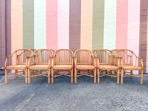 Coastal Rattan Barrel Chair