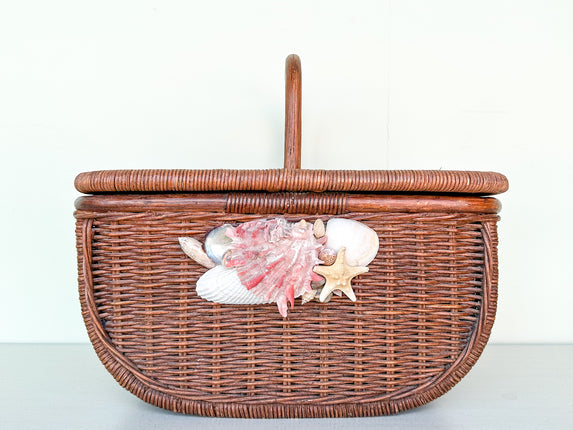 Sweet Shell Picnic Basket