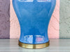 Beautiful Blue Lamp