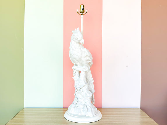Large Tropical Chic Parrot Lamp