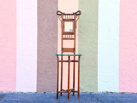 Unique Rattan Hall Tree