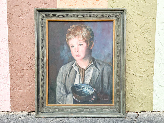 Darling Little Boy Original Art