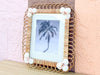 Large Shell Chic Rattan Frame