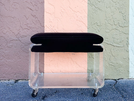 Warehouse Wednesday: Modern Lucite Stool