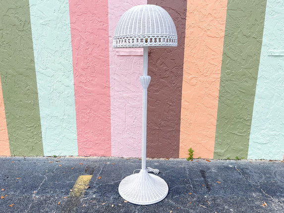 Fab Wicker Floor Lamp