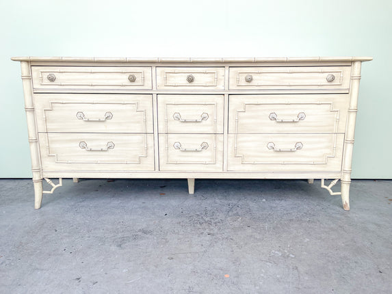 Faux Bamboo Thomasville Dresser