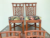 Island Style Rattan Table and Four Chairs