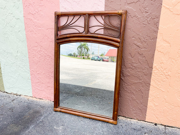 Island Chic Rattan Mirror