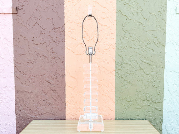 Fab Lucite Bubble Lamp