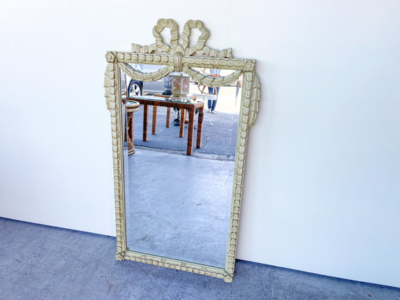 Sweet Bow and Swag Mirror