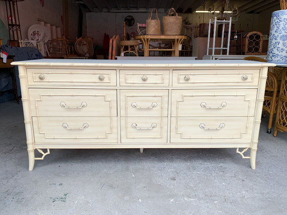 Faux Bamboo Dresser