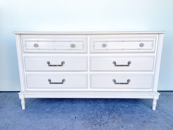 Faux Bamboo Dresser