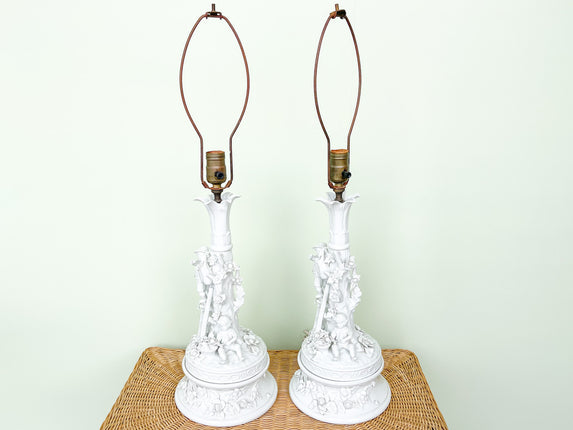 Pair of Blanc De Chine Lamps