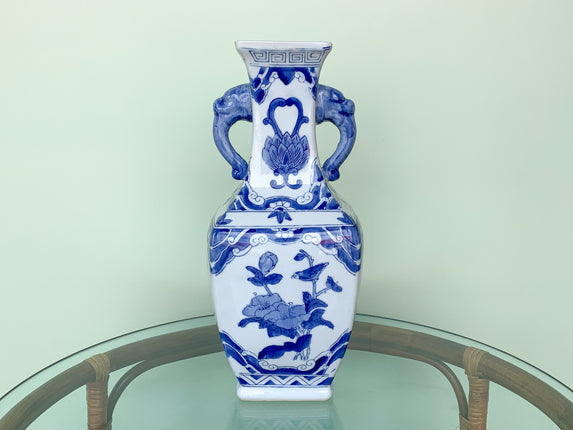 Blue and White Vase