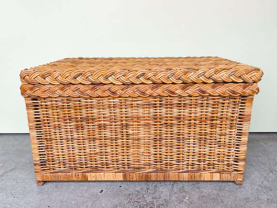 Braided Wicker Trunk