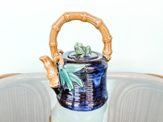 Ceramic Frog Teapot