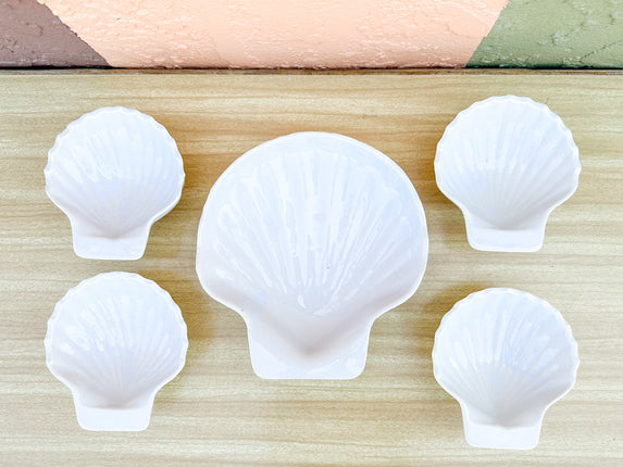 McCoy Pottery Shell Dish Set