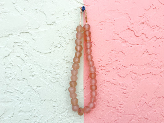 Kips Bay Show House Rose Glass Decorative Beads