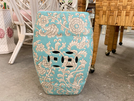 Palm Beach Chic Garden Stool